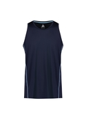 Balance Singlet - Men - Navy/Sky