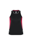 Renegade BIZCOOL Sports Singlet - Women - Black/Red