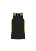 Renegade BIZCOOL Sports Singlet - Men - Black/Gold
