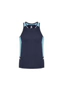 Renegade BIZCOOL Sports Singlet - Men - Navy/Sky