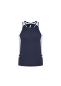 Renegade BIZCOOL Sports Singlet - Men - Navy/White