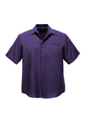 Short Sleeve Oasis Shirt - Men - Grape