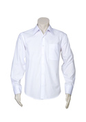 Long Sleeve Metro Shirt - Men - White