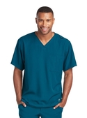 Skechers Structure Scrub Top - Men - 328 Bahama