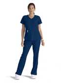 Skechers Breeze Scrub Top - Women - 41 Navy