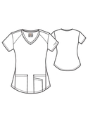 Skechers Breeze Scrub Top - Women