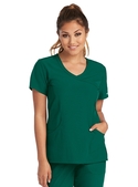 Skechers Reliance Scrub Top - Women - 37 Hunter