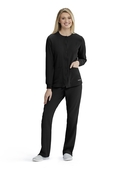 Skechers Stability Warm-Up Scrub Jacket - Women - 01 Black