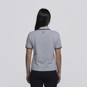 Stanton 100% Cotton Polo Shirt - Women - Grey Marle/Black