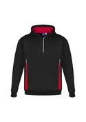 Renegade Brushed Fleece Sports Hoodie - Youth - Black/Red