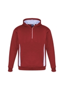 Renegade Brushed Fleece Sports Hoodie - Youth - Red/White