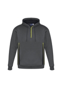 Renegade Brushed Fleece Warm Sports Hoodies - Unisex/Adult - Grey/Black