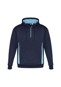 Renegade Brushed Fleece Warm Sports Hoodies - Unisex/Adult - Navy/Sky