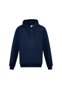 Crew Hoodie Polyester/Cotton - Men - Navy