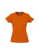 Ice Cotton Tee Shirt - Women - Fluoro Orange