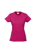 Ice Cotton Tee Shirt - Women - Fuchsia