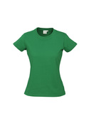 Ice Cotton Tee Shirt - Women - Kelly Green