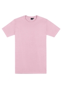 Outline Cotton Tee - Men - Pale Pink