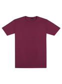 Outline Cotton Tee - Youth - Maroon