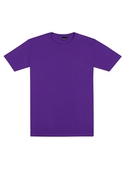 Outline Cotton Tee - Youth - Purple