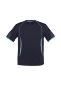 Razor BIZ COOL V-Neck Tee - Men - Navy/Sky