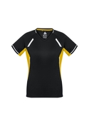 Renegade BIZCOOL Sports Tee - Women - Black/Gold