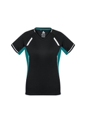 Renegade BIZCOOL Sports Tee - Women - Black/Teal