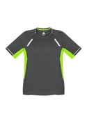 Renegade BIZCOOL Sports Tee - Youth - Grey/Fl. Lime