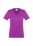 Aero BIZ COOL Cotton-feel Tee Shirt - Women - Magenta