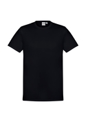 Aero BIZ COOL Cotton-feel Tee Shirt - Men - Black