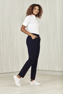 Comfort Waist Slim Leg Pant - Women