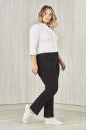 Comfort Waist Straight Leg Pant - Women