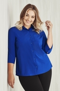 Florence Plain 3/4 Sleeve Shirt - Women