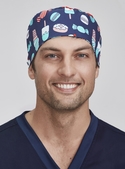 Scrub Cap Printed Cotton - Unisex