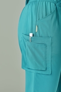 Avery Straight Leg Roll Up Scrub Pants - Women