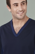 Riley V-Neck Scrub Top - Men