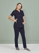 Rose Tunic Scrub Top - Women