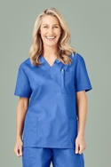 Classic Poly/cotton Scrubs Top - Women