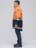 Hi Vis 2-Way Cyclone Day/Night Jacket - Quilted Lining
