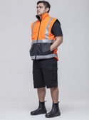 Hi Vis 2-Way Day/Night Vest - Fleece Lining