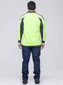 Hi Vis Long Sleeve PRP Polo Shirt