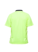 Hi Vis Raglan Polo Shirt - Back