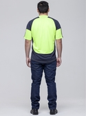 Hi Vis Rugger Fitted Polo Shirt