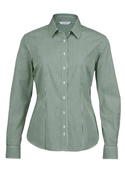 The Kingston Check Shirt - Women - Green/White