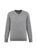 Roma Knit Jersey Merino Blend - Men - Silver