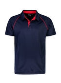 XT Performance Polo Shirt - Men - Navy + Red