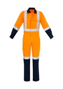 TTMC-W Cotton Overall - Men - Orange/Navy