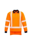 TTMC-W23 Segmented Tape Long Sleeve Polo Shirt