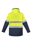 Antarctic Softshell Taped Hi Vis Jacket - Unisex - Back View