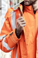 TTMC-W17 Hi Vis X Back 4 In 1 Waterproof Jacket - Men
